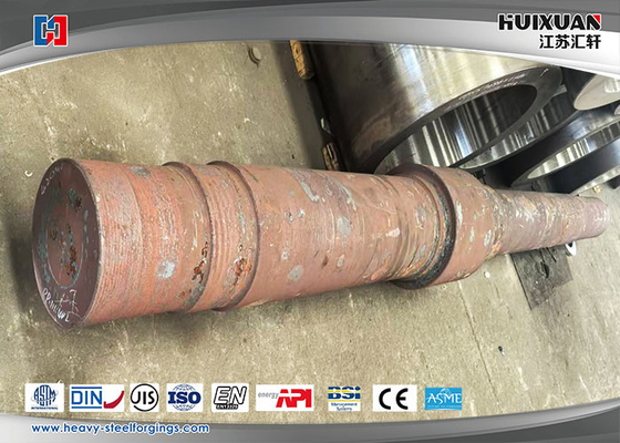 42CrMo C60E 30CrNiMo8 Die Forging Machine Gear Drive Shaft