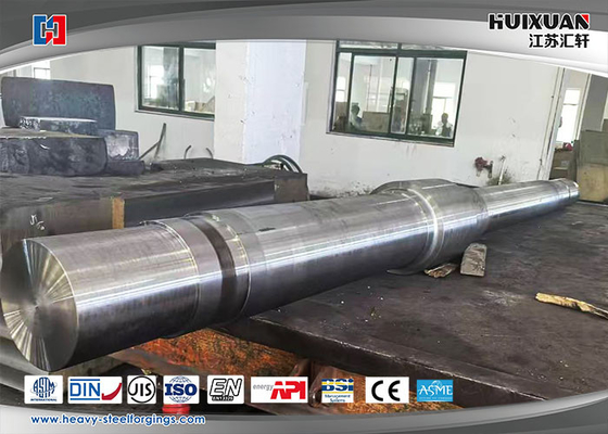 42CrMo C60E 30CrNiMo8 Die Forging Machine Gear Drive Shaft