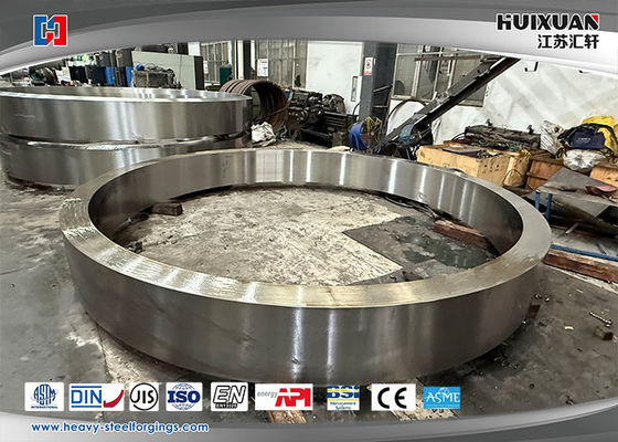 Công suất nặng Nhẫn bánh răng lớn đúc xử lý nhiệt Sắt hợp kim