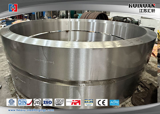 Công suất nặng Nhẫn bánh răng lớn đúc xử lý nhiệt Sắt hợp kim