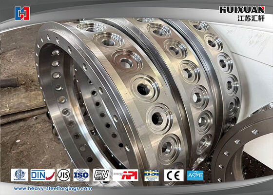 Vòng bi động cơ Rèn nhiệt luyện Thép hợp kim