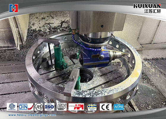 Vòng bi động cơ Rèn nhiệt luyện Thép hợp kim