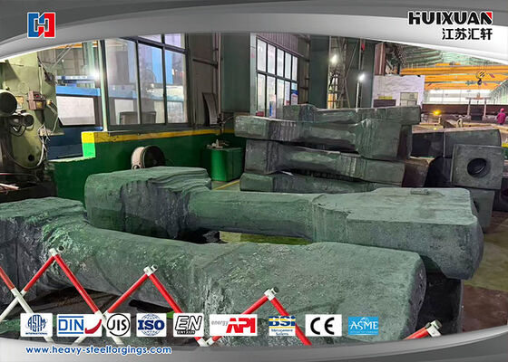 Heavy Duty Carbon Steel Forgings ASTM Standard Marine Connection Rod